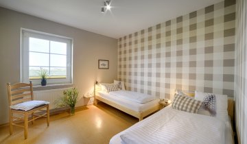 Schlafzimmer mit Einzelbetten